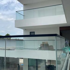 Barandilla Moderna para Interiores y Exteriores View Mate, Marco de Aluminio en Forma de U para Escaleras y Balcones, Vidrio Templado sin Marco, Resistente al Óxido, Garantía de Más de 5 Años - Product Image 6