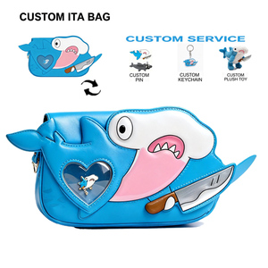 Bolsa Ita de Alta Calidad, Bajo MOQ, Directo de Fábrica, Suministro de Anime, Bolsos de Hombro para Mujer, Impermeables, de Lujo, Estilo Y2K - Product Image 1