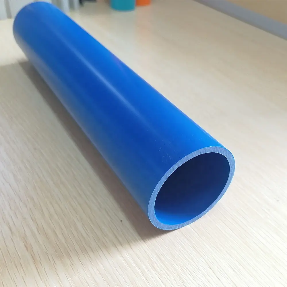 Shangyu plastic tubing PVC tubes high quality plastic pipe piping round shape CUSTOM PLASTIC TUBING colored PVC tube for pole