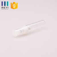 Flacons de parfum vides en verre à baïonnette de 2 ml et 3 ml, mini flacons de test, vaporisateur, flacons de parfum avec vaporisateur