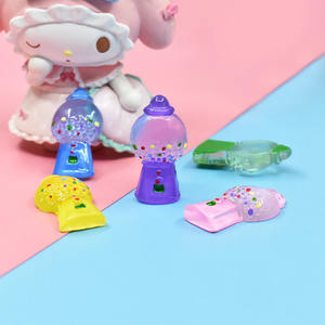 Adornos de Resina de Máquina de Dulces Miniatura Colorida Kawaii, Juguetes para Niños, Accesorios para Figuras de Casa de Muñecas - Product Image 4