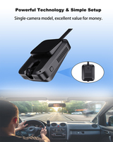 TrackerKing Mini 4G LTE GPS Tracker Dash Cam con Cámara, Video en Tiempo Real, Rastreo GPS de Vehículos, Dashcam