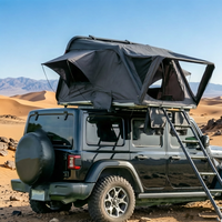 Carpa de Camping de Lona de Alta Calidad para las Cuatro Estaciones, Apertura Automática Rápida, Doble Capa, Carpa de Techo Rígida de ABS para Techo de Auto o Camioneta