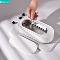 Eraclean Mini nettoyeur à ultrasons professionnel pour lunettes de soleil Nettoyeur de bijoux pour montres Nettoyeur à ultrasons Nettoyage de lunettes