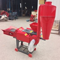 Broyeur agricole robuste pour fourrage, machine de découpe et de broyage de paille et de balles de riz pour la fabrication d'aliments pour animaux d'élevage