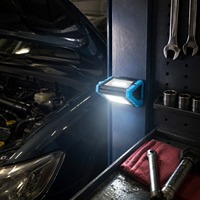 Tragbare Wiederaufladbare LED-Arbeitsleuchte 1000LM Magnetische USB-C COB Inspektionslampe für Garage Werkstatt Camping
