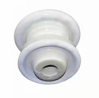 Aislante de Porcelana de Bajo Voltaje ANSI 53.2 para Anclaje de Cables de Distribución Aérea