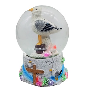 Globo <span class=keywords><strong>de</strong></span> Nieve <span class=keywords><strong>de</strong></span> Resina Personalizado con Delfín Saltando y Tortuga Marina, Pintado a Mano, Recuerdo Encantador <span class=keywords><strong>de</strong></span> <span class=keywords><strong>las</strong></span> Aguas Turquesas <span class=keywords><strong>de</strong></span> Maldivas - Product Image 3