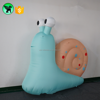 Escargot gonflable géante de dessin animé, 50 cm, 2m, pour événement A7294