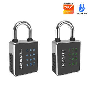 Замок TT или TUYA, умный замок с отпечатками пальцев, блокировка карт с паролем, защита от кражи, водонепроницаемый электронный замок - Product Image 3
