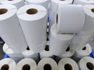 Nhãn Truyền nhiệt có độ bóng cao vật liệu giấy mạnh tương thích với in ruy băng cho các sản phẩm cắt chết trống/in - Product Image 4