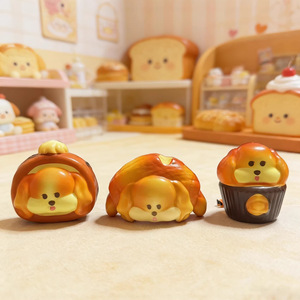 Juguetes de peluche de perro de pan para niños de 2 a 4 años, juguete unisex para aliviar el estrés - Product Image 4