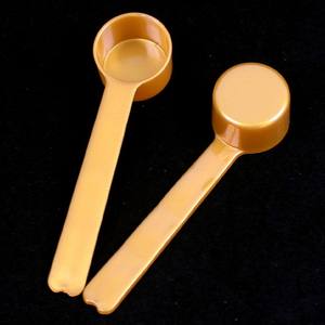 8ml cuillères à <span class=keywords><strong>café</strong></span> <span class=keywords><strong>en</strong></span> plastique doré transparent 4g cuillères à mesurer pour cuillère à thé pour <span class=keywords><strong>café</strong></span> aliments pour animaux de compagnie céréales protéines épices marchandises sèches - Product Image 1