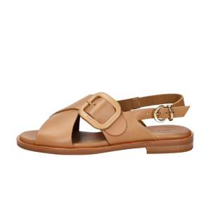 Frau Women's Leather <b>Flat</b> Sandal 2 Cm Heel Size 40 - Product Image 1