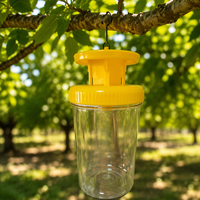 Piège à mouches à fruits réutilisable et personnalisable, dispositif durable pour l'élimination des mouches pour jardin et ferme, vente en gros
