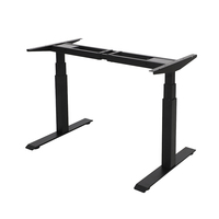 2B3 Meilleure vente Bureau électrique à double moteur Table d'ordinateur réglable en hauteur