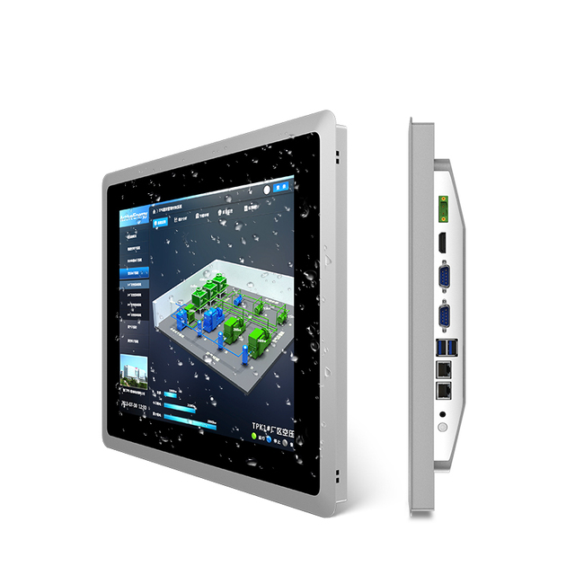 Ip65 Waterproof Front Panel I3 4th 4GB 64GB 17 Inch Touch Screen Vesa Mount Fanless Industrial All in One Pc