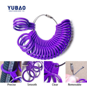 Logotipo personalizado Plástico Eu Jp Kr Reino Unido Corea Japón Anillo Dedo Anillo <span class=keywords><strong>Sizer</strong></span> Medición Anillo <span class=keywords><strong>Sizer</strong></span> - Product Image 6