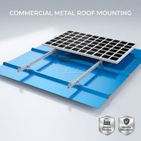 Solar-Montagesystem Solar-Zubehör Aluminium L-Fuß Halterung Klemmen Blechdach Solar-Schienen-Installation