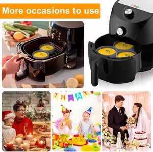 Molde de Silicona para Huevos, Sartén para Huevos Reutilizable, Accesorios de Cocina, para Microondas, Libre de BPA, Apto para Lavavajillas - Product Image 6