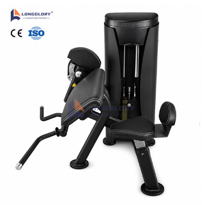 Appareil de musculation professionnel à charges guidées pour la musculation des bras : Machine combinée pour curls biceps et extensions triceps - Product Image 4
