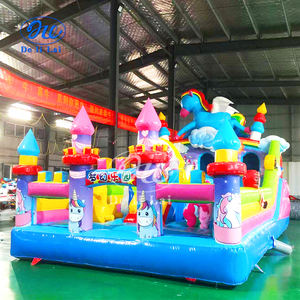 La Casa de trampolín inflable de nuevo diseño, el castillo de salto y el <span class=keywords><strong>parque</strong></span> <span class=keywords><strong>infantil</strong></span> combinado que más aman los niños - Product Image 2