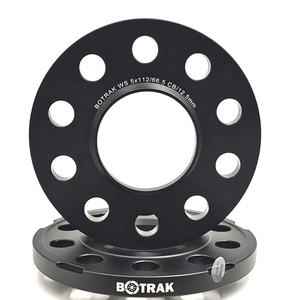 Entretoises de roue forgées BOTRAK WS Hub Centric PCD 5x112 66,6 mm de diamètre central 12,5 mm pour <span class=keywords><strong>Audi</strong></span> A4 B8 B9 <span class=keywords><strong>A5</strong></span> A6 A7 A8 C7 C8 S4 - Product Image 2