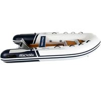 Bateau semi-rigide en aluminium de 3,2 m pour 5 personnes avec compartiment de rangement avant étanche en aluminium, luxe offshore, fournisseur chinois pour commandes en gros