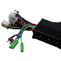 Contrôleur de vélo électrique intelligent à batterie au lithium sans balais à double mode 6-MOSFET 36V/48V 350W en aluminium