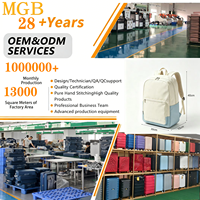 Ensemble de bagages souples et sac à dos en tissu Oxford de 20 pouces, capacité OEM, avec fermeture éclair et valise à roulettes universelles