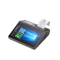 Terminal Punto de Venta Todo en Uno de 11.6 Pulgadas, Tableta de Escritorio con Sistema POS Android, NFC, Impresora Térmica Integrada, Compatible con 2GB+16GB, 5000mAh