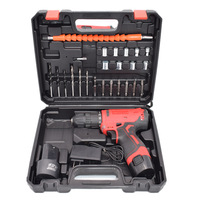 Tournevis électrique sans fil rechargeable au lithium haute puissance 2200W 21V, moteur sans balais 10mm, vitesse variable, portable