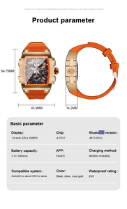 WS-51 rotondo Smart <span class=keywords><strong>Watch</strong></span> Mobile pagamento frequenza cardiaca pressione sanguigna BT chiamata <span class=keywords><strong>Sport</strong></span> Fitness Tracker IP67 Smartwatch impermeabile 2024
