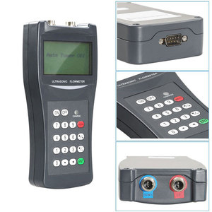 DN15mm-DN6000mm RS232 1% TDS-100Hポータブルハンドヘルド超音波流量計バッテリー電源 - Product Image 4