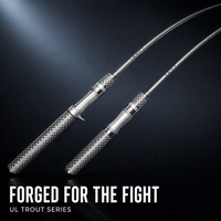 Canne à pêche spinning et casting en fibre de carbone haute performance, action rapide, ultra-légère, 2 brins, pour la pêche en lac, pour truites et bass, 1.68m, 1.8m, 1.98m, vente en gros