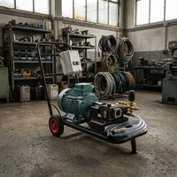 Nouvelle machine à laver haute pression diesel de haute qualité, 3 CV, robuste, 150 bars, buse V-Jet haute pression durable, 10 mètres