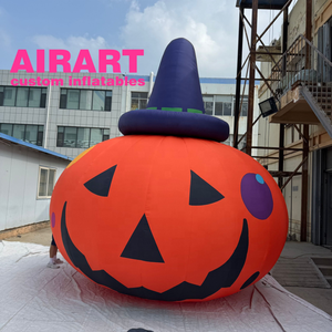 <span class=keywords><strong>Citrouille</strong></span> gonflable imprimée en 3D, Décoration gonflable de <span class=keywords><strong>citrouille</strong></span> d'Halloween, Art gonflable de jardin <span class=keywords><strong>à</strong></span> montage rapide pour la Fête des Fantômes - Product Image 6