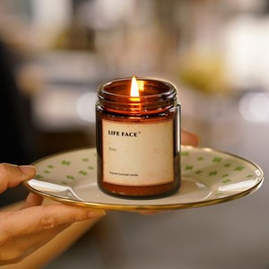 Customizable logo luxury soy wax gift box luxury scented candle candel