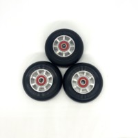 Usine OEM 80mm X 24mm 84mm X 24mm Roues de patins à roulettes de vitesse avec roulements Moyeu en aluminium Noyau en aluminium Roues de patins à roues alignées