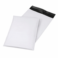 Enveloppes d'expédition en polyéthylène blanches auto-adhésives de 5x7 pouces, sacs d'expédition en plastique, petites enveloppes de coursier, vente en gros