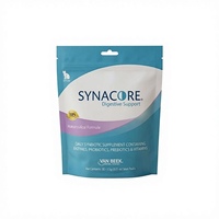 Sachet Doypack en plastique de qualité alimentaire avec fermeture éclair, imprimé en héliogravure, résistant à l'humidité, pour emballage de compléments alimentaires