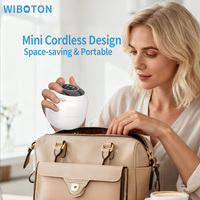 Nettoyeur ultrasonique portable professionnel 45 kHz 210 ml pour le nettoyage des appareils dentaires, des aligneurs et des bijoux