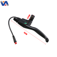 Nueva imagen Original Kugoo Kukirin M5 Pro palanca de freno derecha Scooter Eléctrico manija freno izquierdo accesorios de reparación