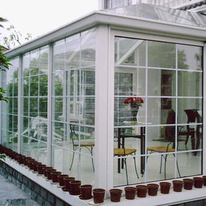 Fenêtre en aluminium à <span class=keywords><strong>double</strong></span> <span class=keywords><strong>vitrage</strong></span> <span class=keywords><strong>Prix</strong></span> au mètre carré Fenêtres en aluminium Coulissantes en aluminium Couleur marron - Product Image 1