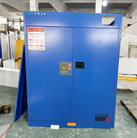 Gabinete de Seguridad para Productos Químicos Personalizado, Completamente de Acero, de 45 Galones (100 Litros) para Almacenamiento de Materiales Inflamables