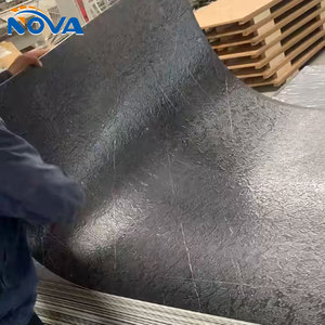 Panneau PVC UV gaufré mat imperméable et ignifuge de haute qualité pour la décoration murale et de plafond intérieure - Product Image 2