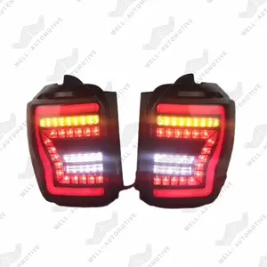 Best Selling 4X4 Offroad Accessories LED Dark Smoke Tail Light Replacement ABS Tail Lamp For 4Runner 2014-2020