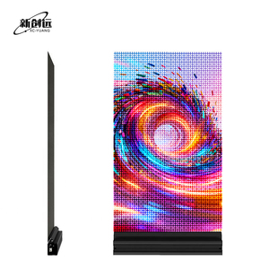 หน้าจอโปร่งใสโฮโลแกรม LED P6.25 สำหรับใช้งานภายในอาคาร แบบยืดหยุ่น ติดตั้งบนกระจก สีสันสดใส ความละเอียดสูง อัตราการรีเฟรชสูง ความสว่าง 4000cd รับประกัน 1 ปี P6 - Product Image 2