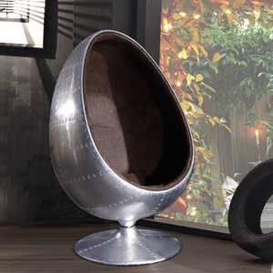 Chaise en aluminium de luxe pivotante en <span class=keywords><strong>cuir</strong></span> <span class=keywords><strong>marron</strong></span>, haute qualité, pivotante, pour aviation industrielle, vente en gros - Product Image 2