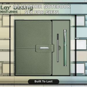 Set de Papelería Promocional Imaiwill A5, Cuaderno con Cubierta de Cuero, Bolígrafo, para Regalos Personales y Empresariales, Obsequios para Ferias Comerciales - Product Image 2